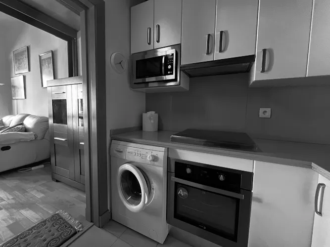 Foto de cocina en un piso en alquiler