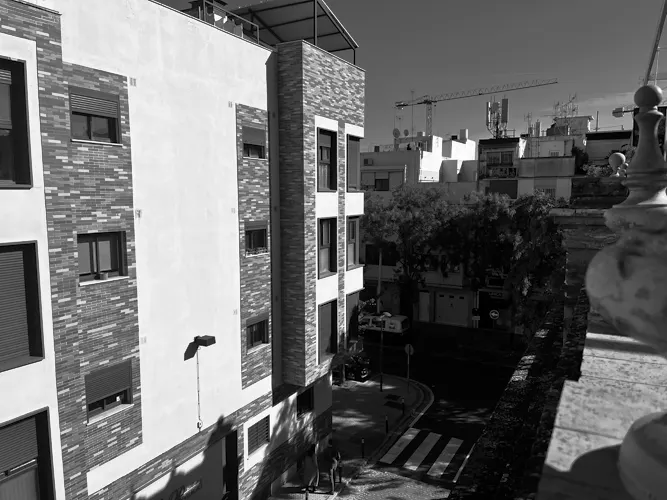 Foto de vistas en un piso en alquiler