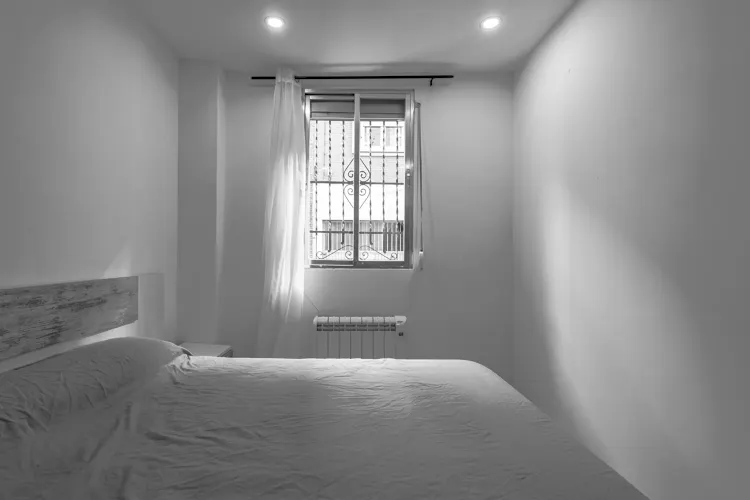 Foto de dormitorio en un piso en alquiler