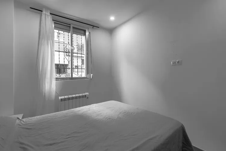Foto de dormitorio en un piso en alquiler
