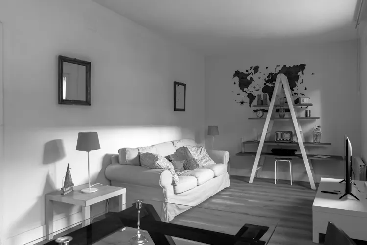 Foto de salón en un piso en alquiler