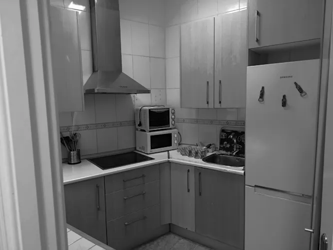 Foto de cocina en un piso en alquiler