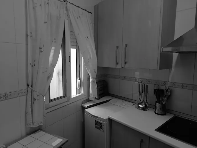 Foto de cocina en un piso en alquiler