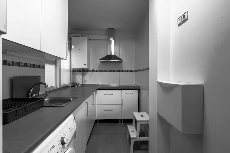 Foto de cocina en un piso en alquiler