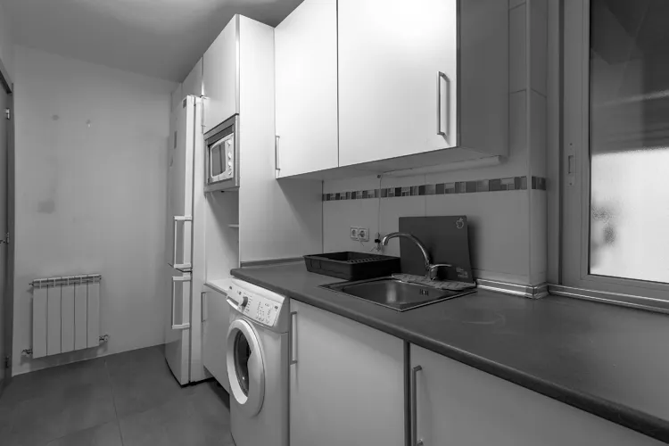 Foto de cocina en un piso en alquiler