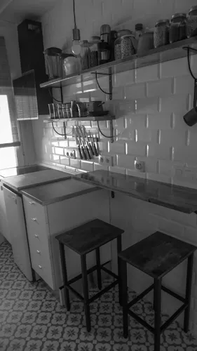 Foto de cocina en un piso en alquiler