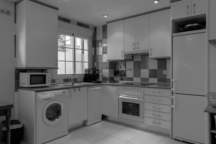 Foto de cocina en un piso en alquiler