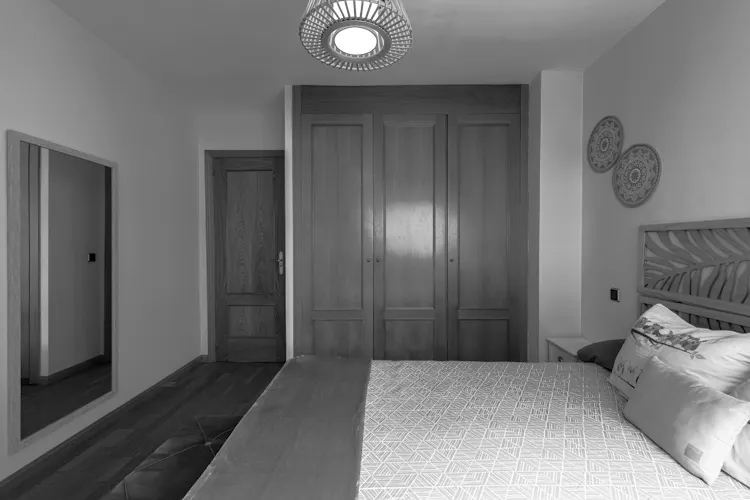 Foto de dormitorio en un piso en alquiler