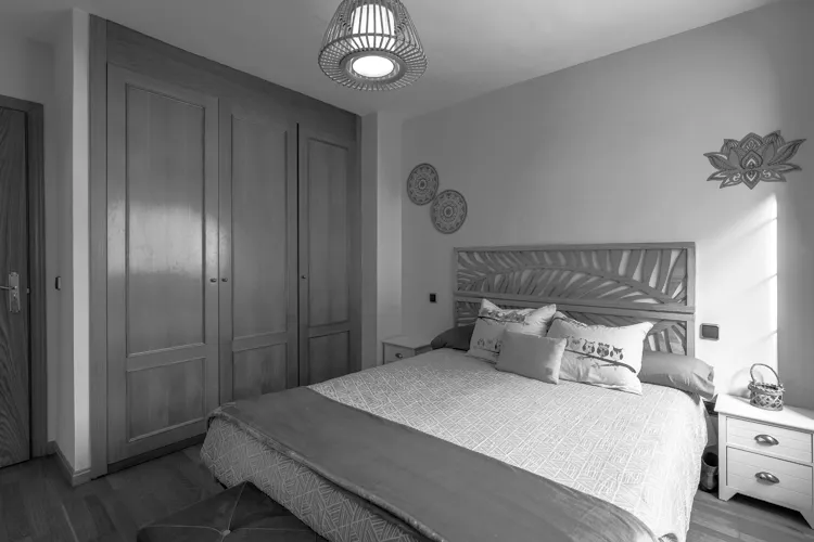 Foto de dormitorio en un piso en alquiler