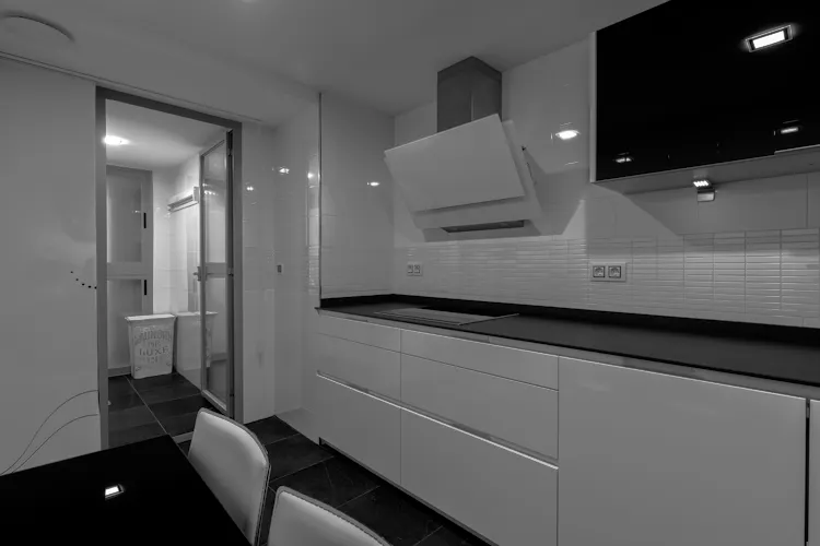 Foto de cocina en un piso en alquiler