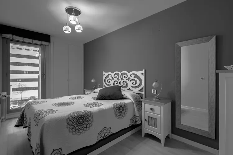 Foto de dormitorio en un piso en alquiler