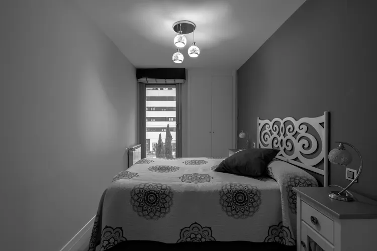 Foto de dormitorio en un piso en alquiler