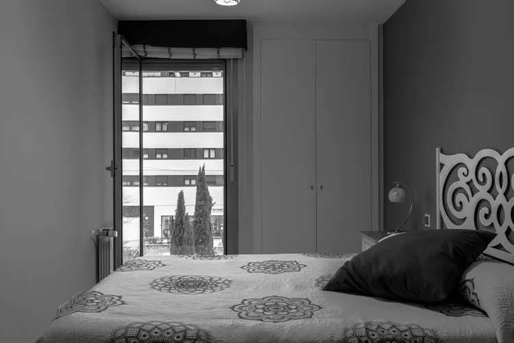 Foto de dormitorio en un piso en alquiler