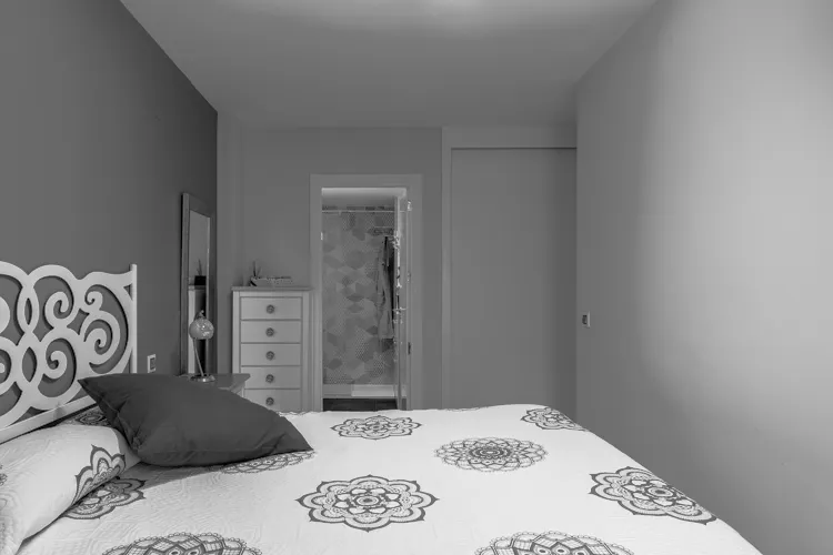 Foto de dormitorio en un piso en alquiler