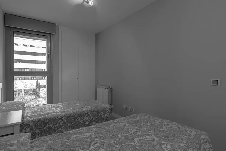 Foto de dormitorio en un piso en alquiler