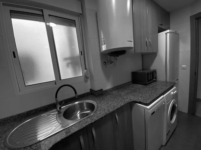 Foto de cocina en un piso en alquiler