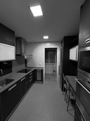 Foto de cocina en un piso en alquiler
