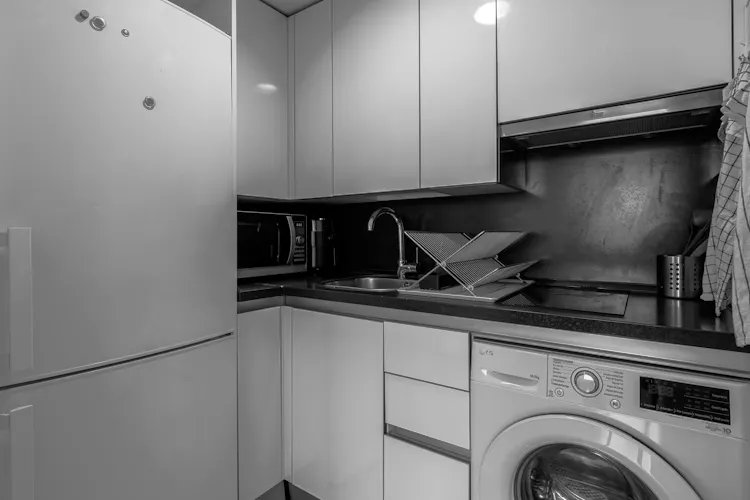 Foto de cocina en un piso en alquiler