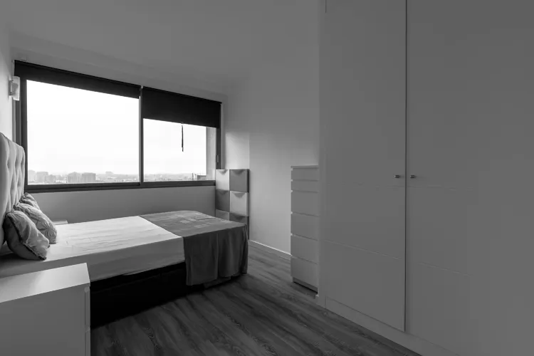 Foto de dormitorio en un piso en alquiler