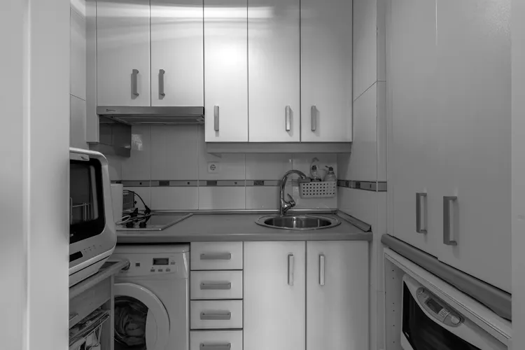Foto de cocina en un piso en alquiler