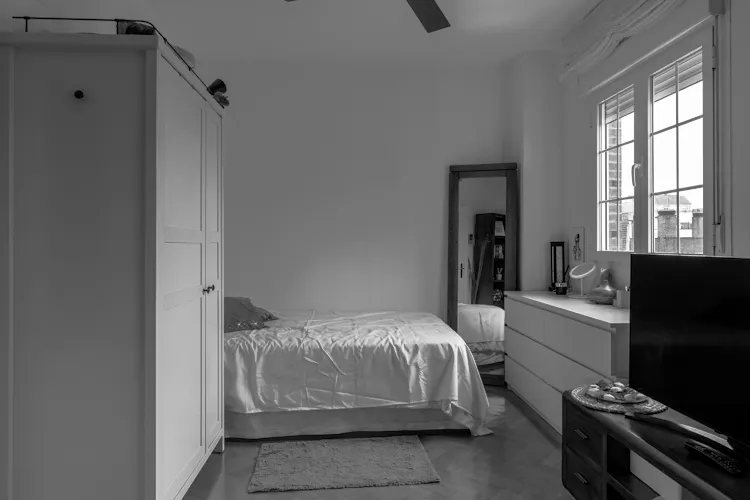 Foto de dormitorio en un piso en alquiler