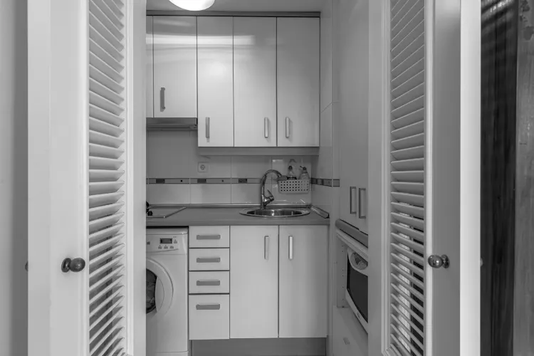 Foto de cocina en un piso en alquiler