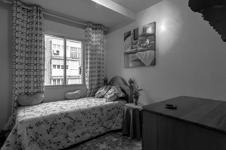 Foto de dormitorio en un piso en alquiler