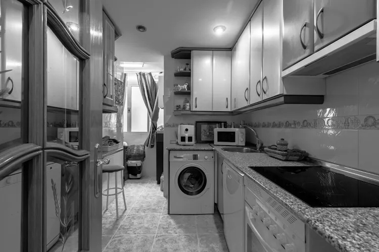 Foto de cocina en un piso en alquiler