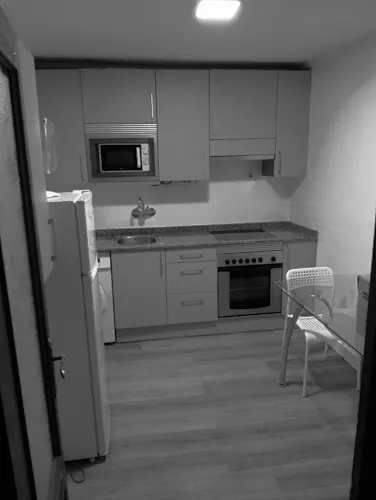 Foto de cocina en un piso en alquiler