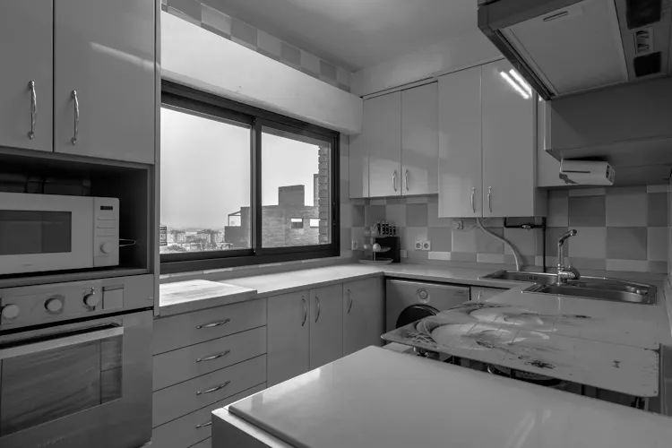 Foto de cocina en un piso en alquiler