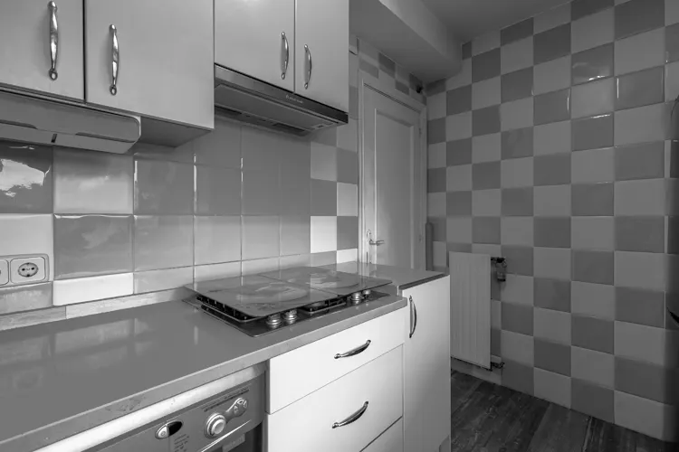 Foto de cocina en un piso en alquiler