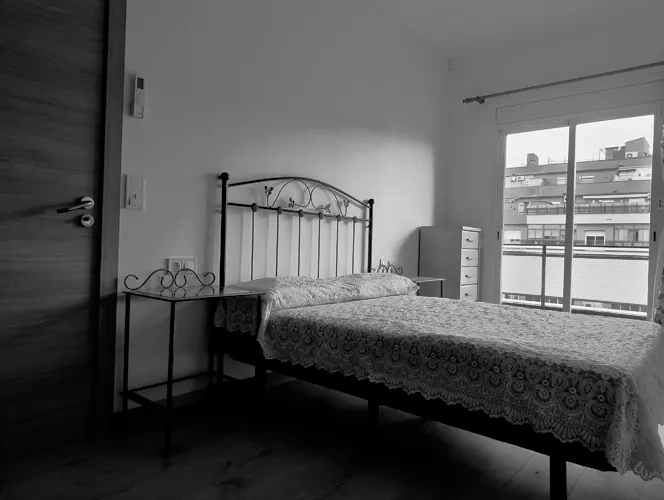 Foto de dormitorio en un piso en alquiler