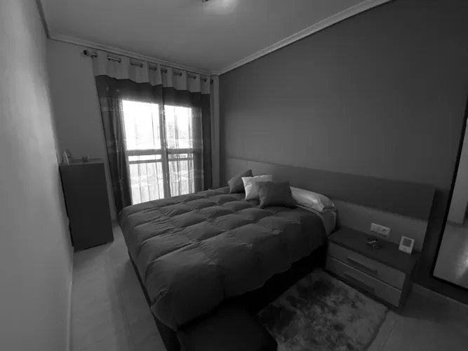 Foto de dormitorio en un piso en alquiler