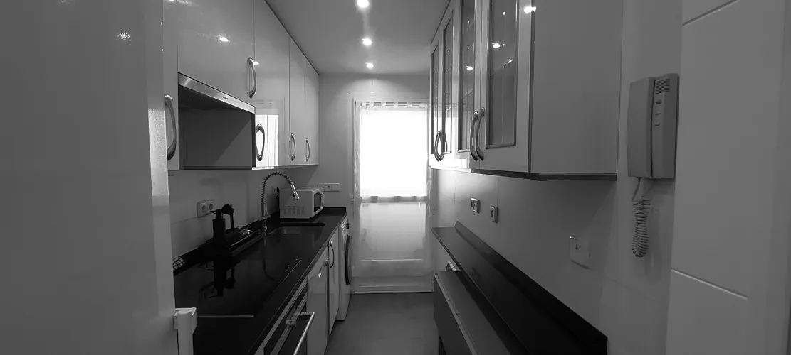 Foto de cocina en un piso en alquiler