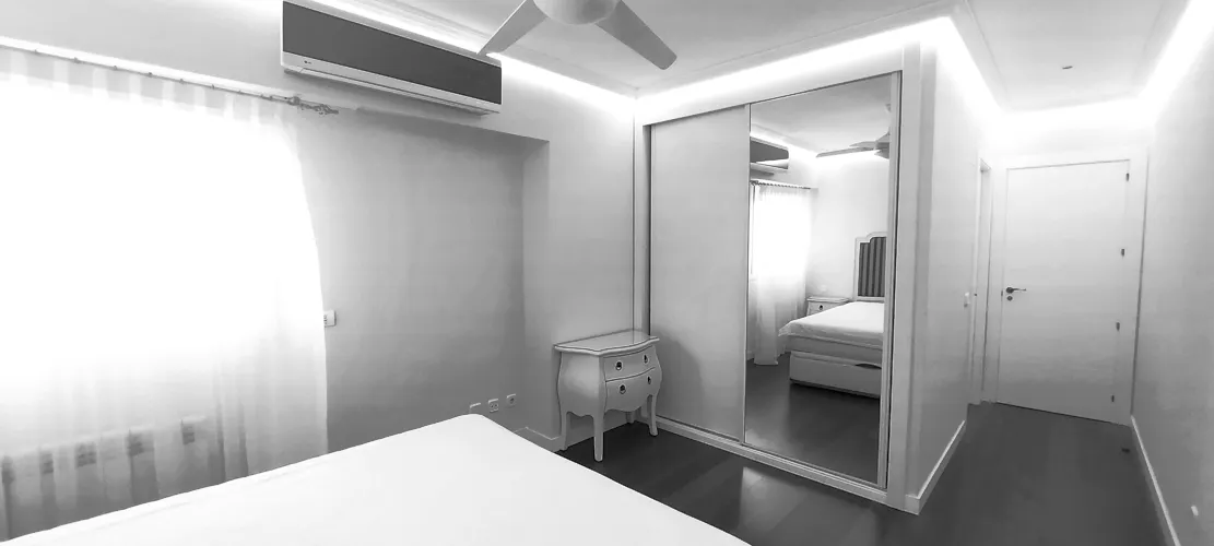 Foto de dormitorio en un piso en alquiler