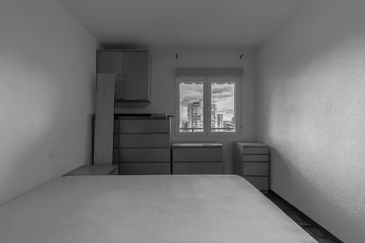 Foto de dormitorio en un piso en alquiler