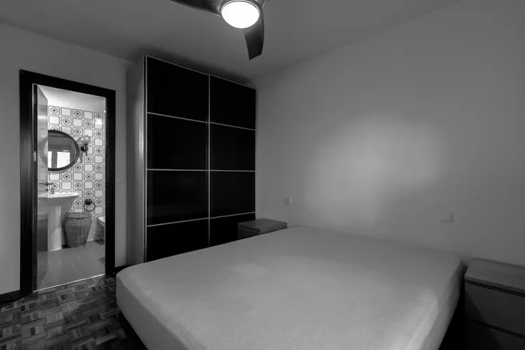 Foto de dormitorio en un piso en alquiler