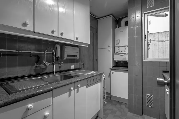 Foto de cocina en un piso en alquiler