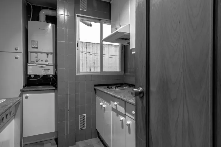 Foto de cocina en un piso en alquiler