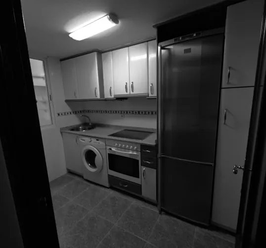 Foto de cocina en un piso en alquiler