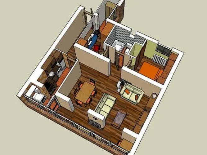 Foto de plano en un piso en alquiler