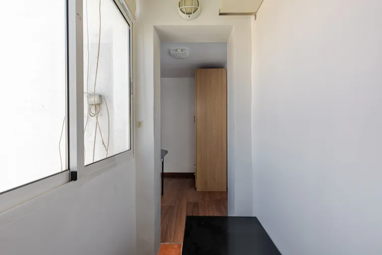 Foto de pasillo en un piso en alquiler