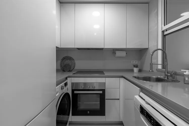 Foto de cocina en un piso en alquiler