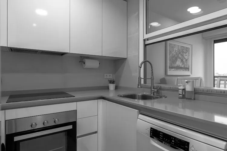 Foto de cocina en un piso en alquiler