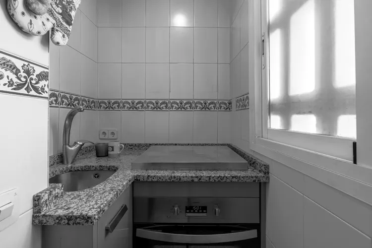 Foto de cocina en un piso en alquiler