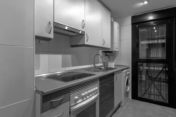 Foto de cocina en un piso en alquiler