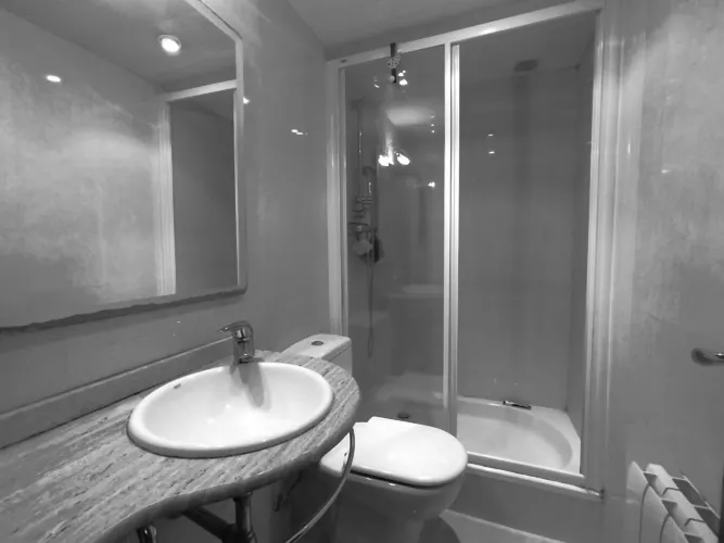 Foto de baño en un piso en alquiler
