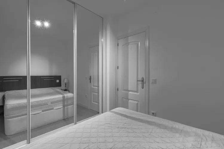 Foto de dormitorio en un piso en alquiler