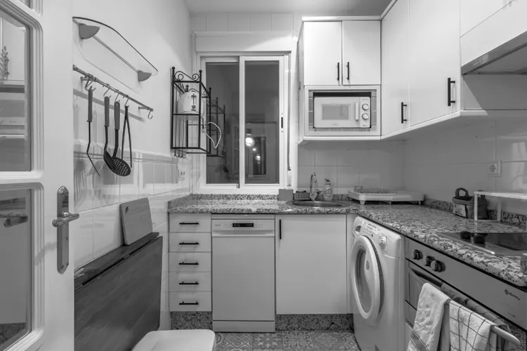 Foto de cocina en un piso en alquiler