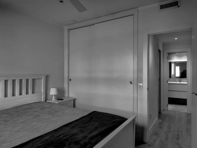 Foto de dormitorio en un piso en alquiler